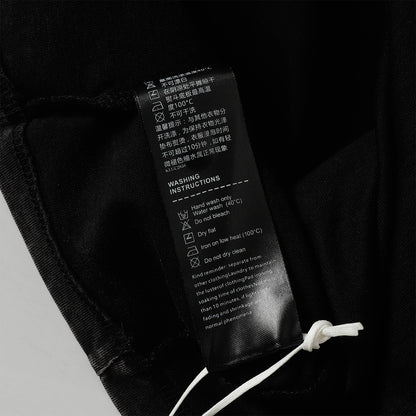 Heavy Washed Fade Stitching Short Sleeve T-Shirt WN25671