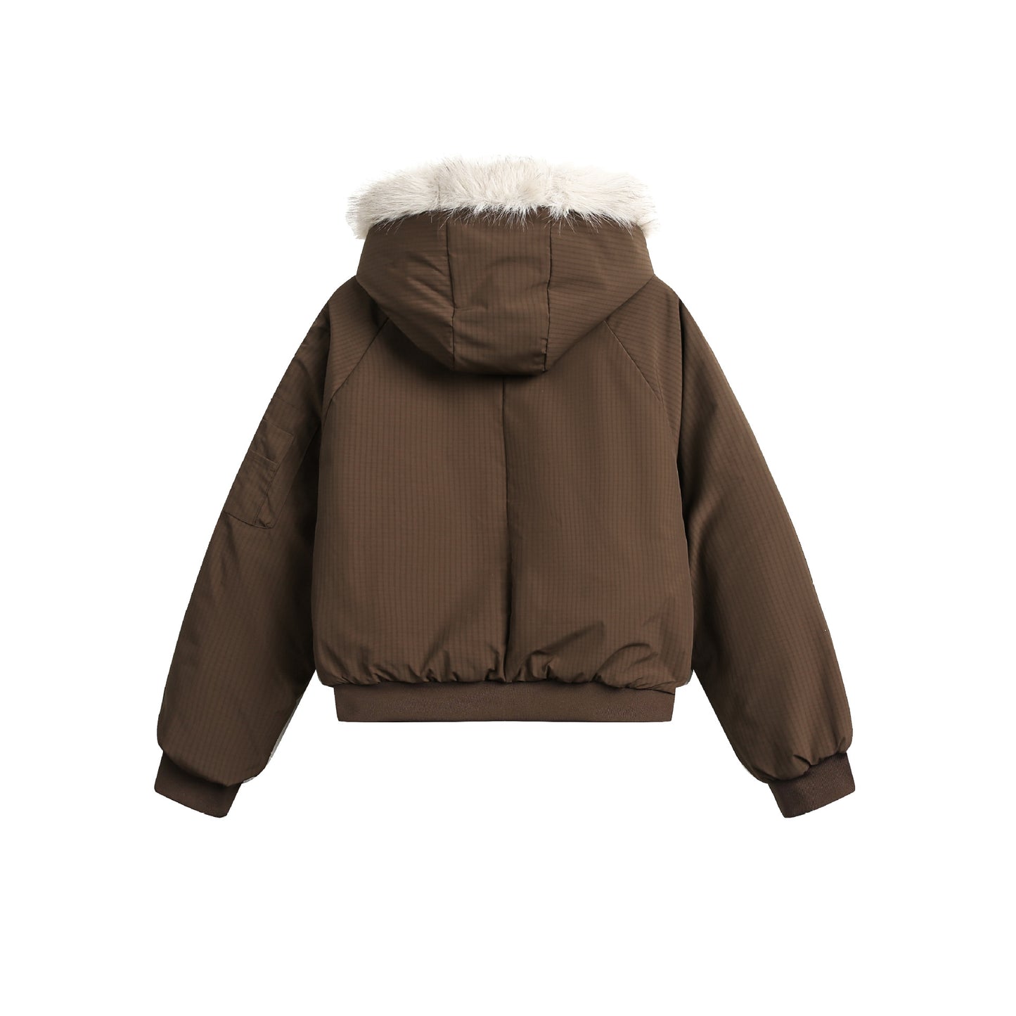 Thickened Fur Collar Short Puffer Jacket WN11367