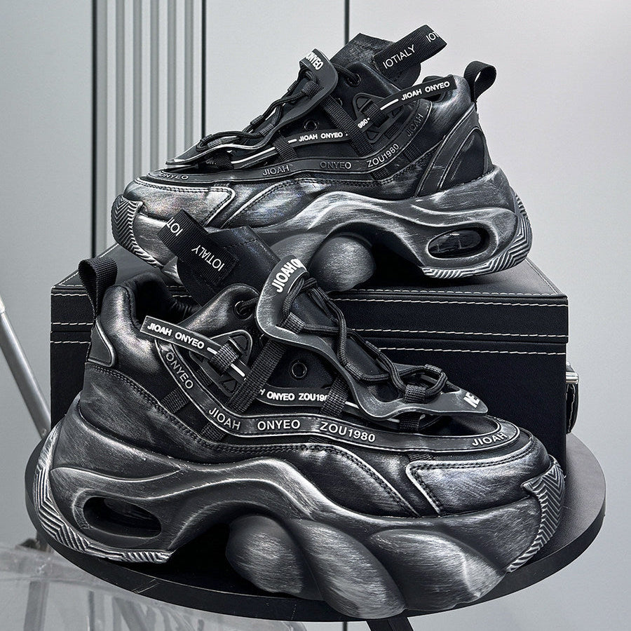 Chunky Platform High-Top Air Cushion Sneaker Boots WN24834