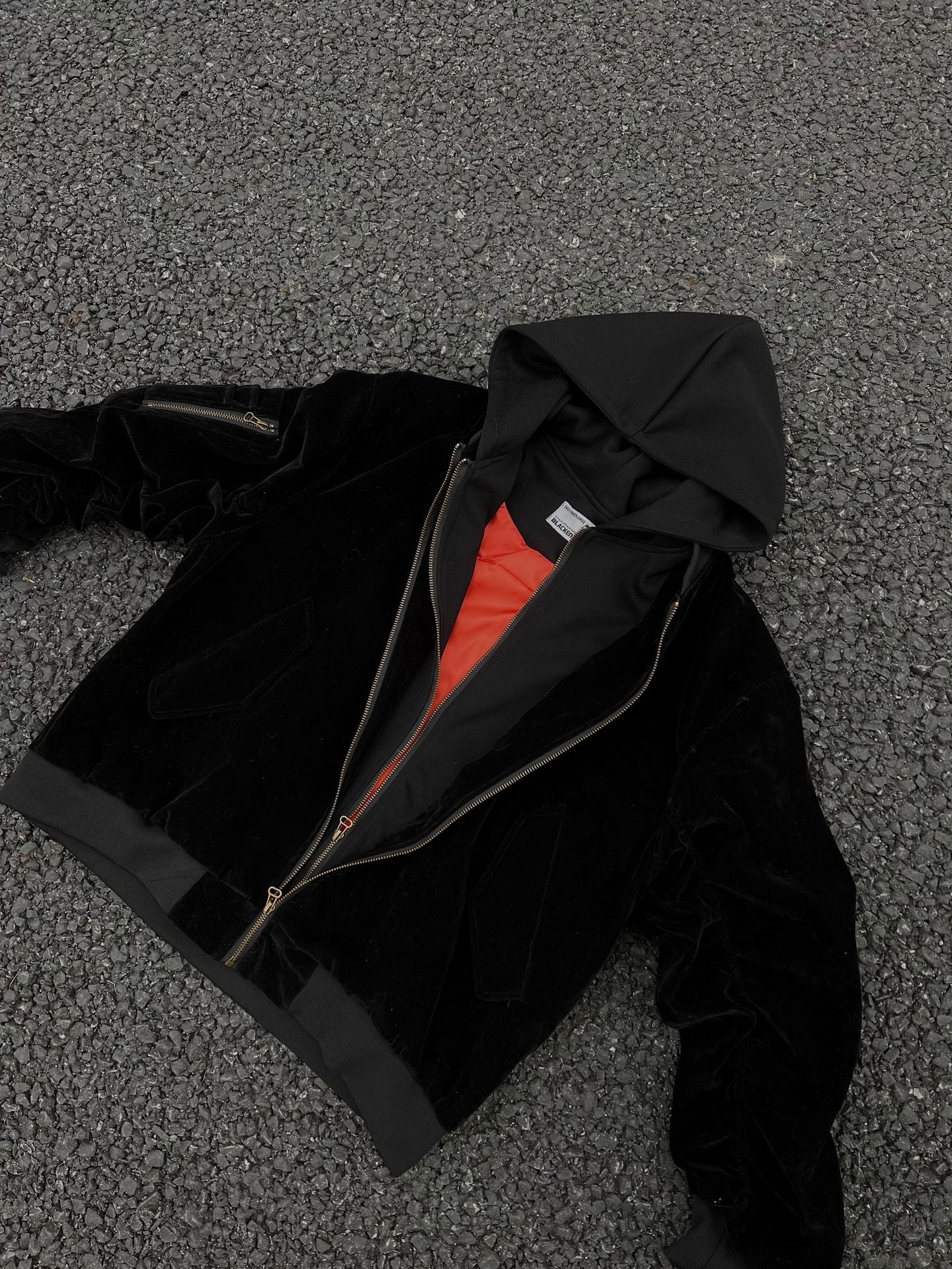 Heavy-Duty Zipper Hooded Jacket WN12841