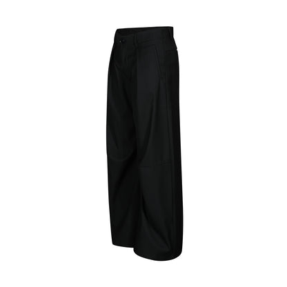 Wide Leg Straight Trousers WN12933