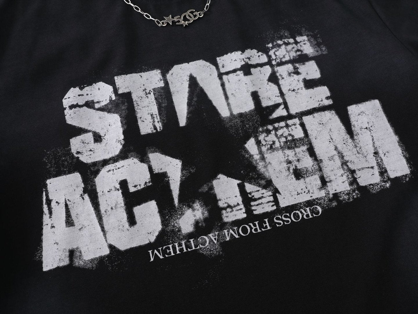 Heavyweight Dirty-Dye Print Oversize Short Sleeve T-Shirt WN25725