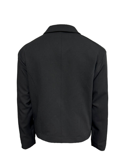 Double Breasted Placket Design Jacket WN8520