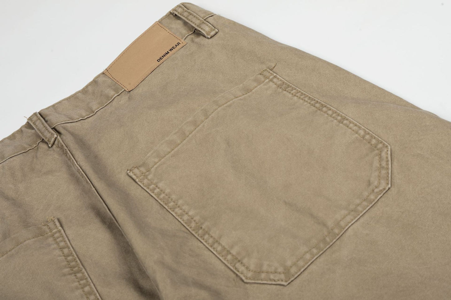 Damage Patchwork Wide Leg Cargo Pants WN26162