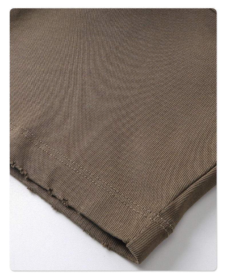 Spray Dye Damage Washed Short Sleeve T-Shirt WN16274