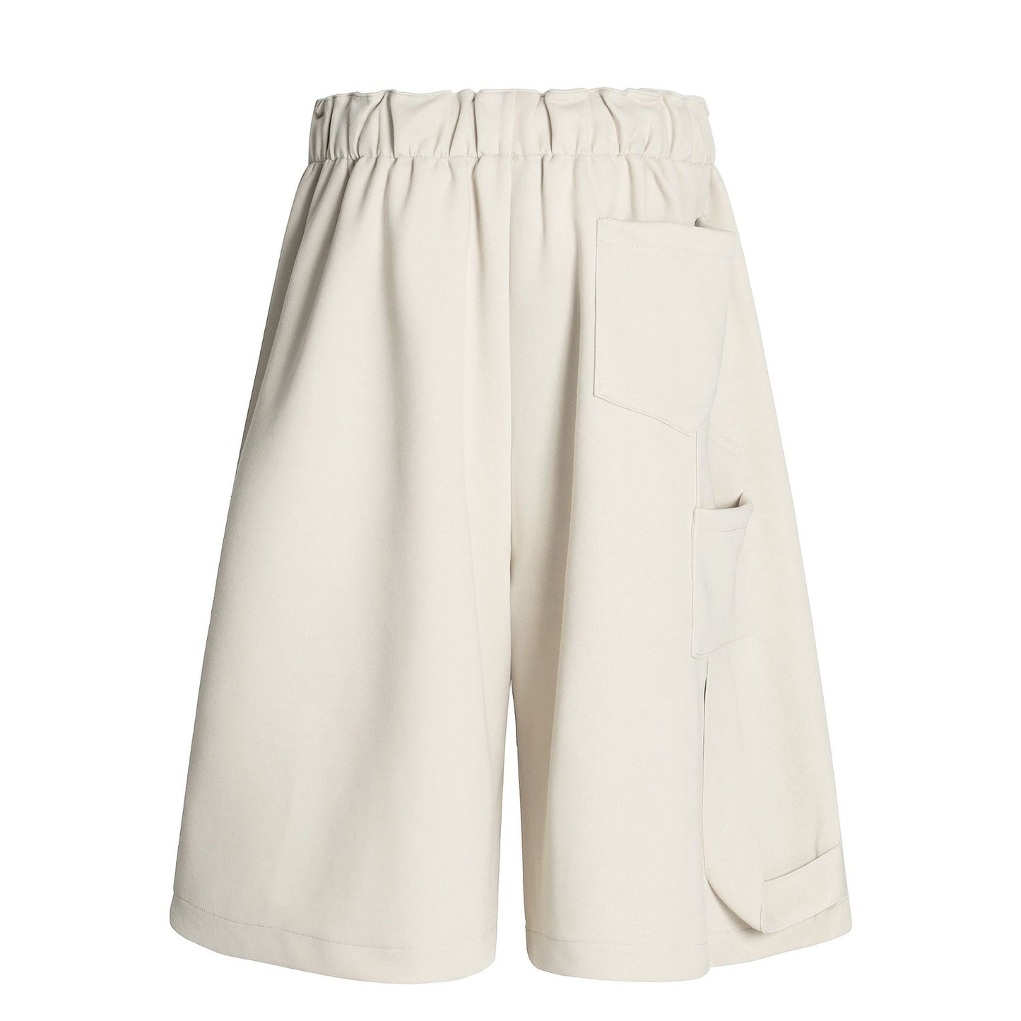 Deconstruction Wide Leg Half Sweatpants WN25969