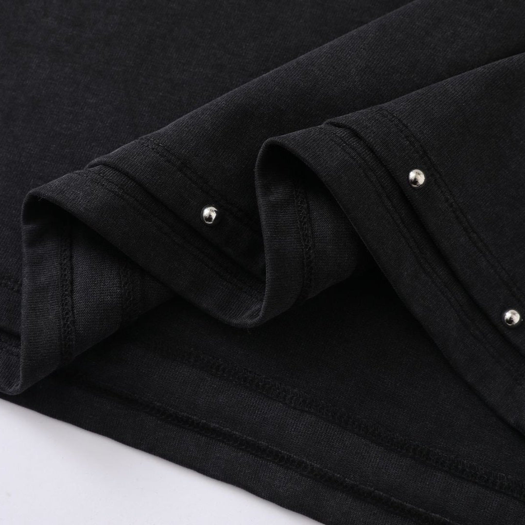 Studs Raglan Short Sleeve T-Shirt WN25505
