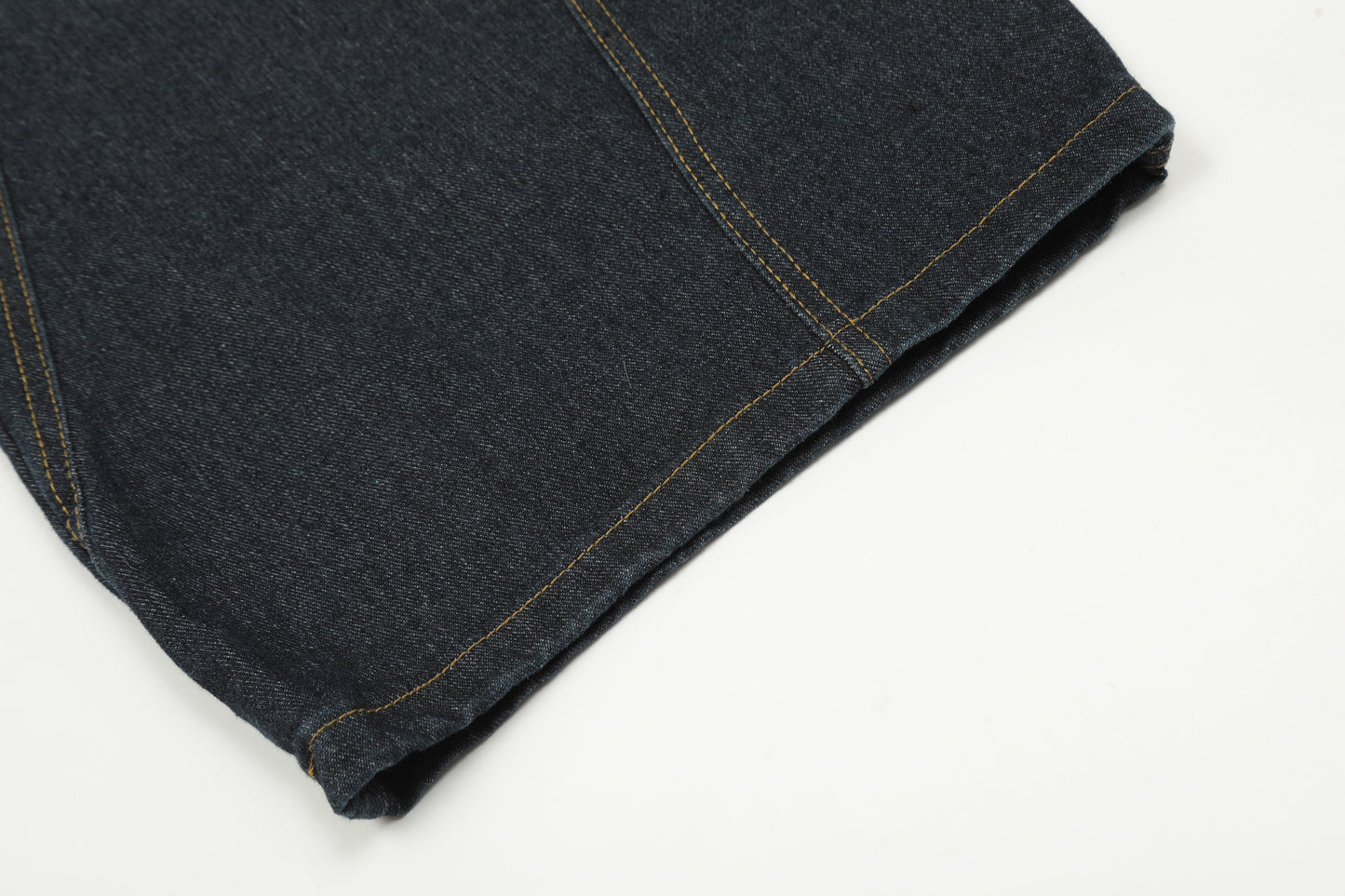 Patchwork Washed Wide-Leg Denim Jeans WN11293