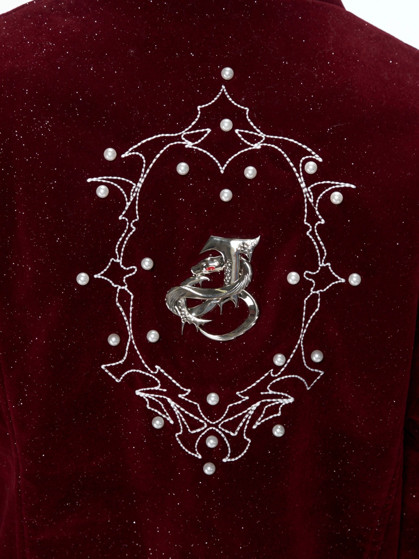 Sequin Patchwork Short Jacket WN20519