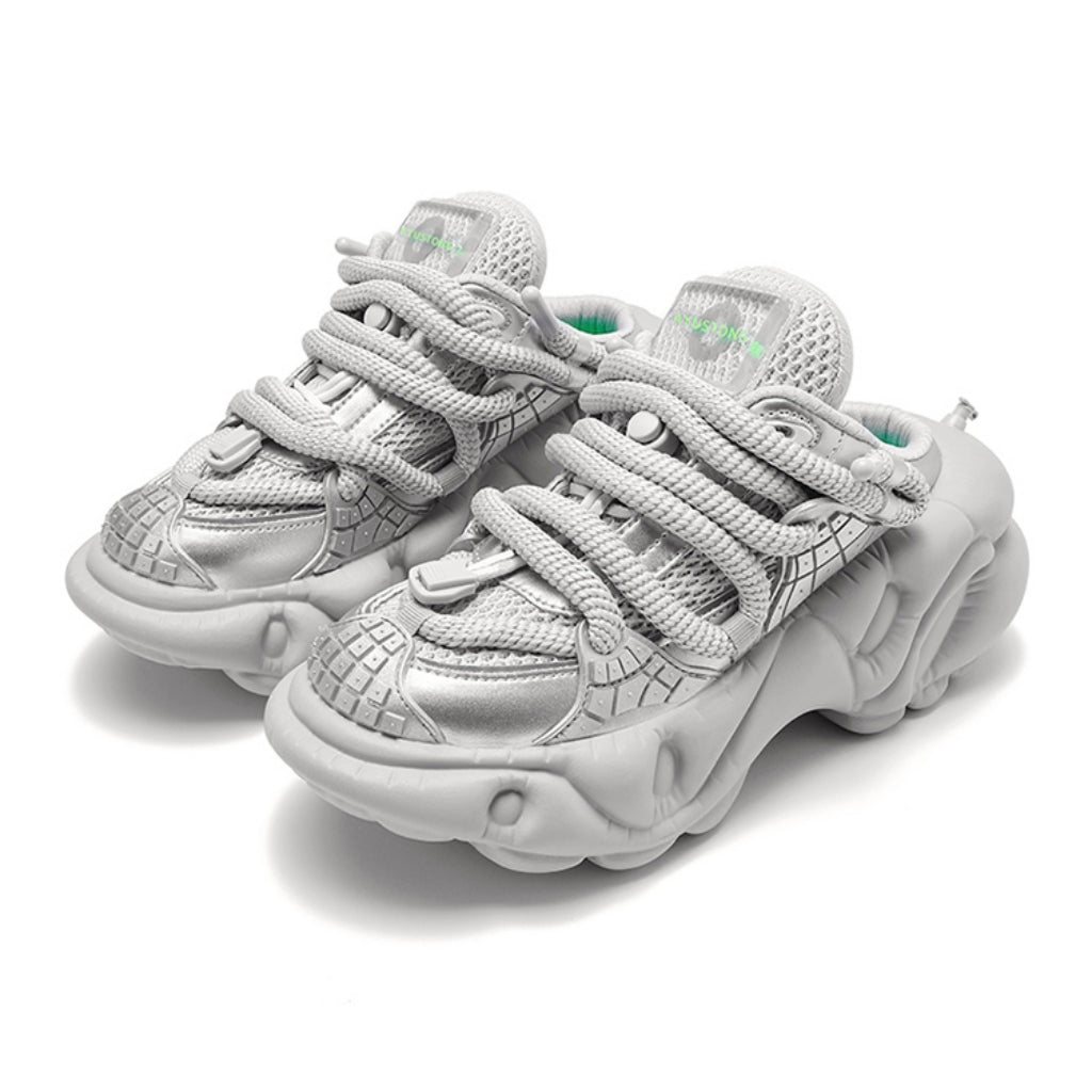 Closed Toe Chunky Sole Slip-On Shoes WN19193