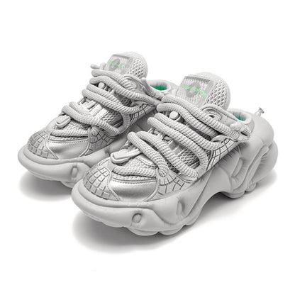 Closed Toe Chunky Sole Slip-On Shoes WN19193