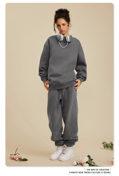 Oversize Washed Sweatshirt WN6028