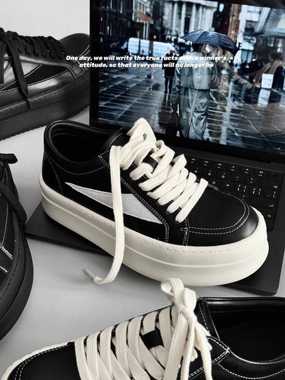 Chunky Platform Lace-Up Sneakers WN24531