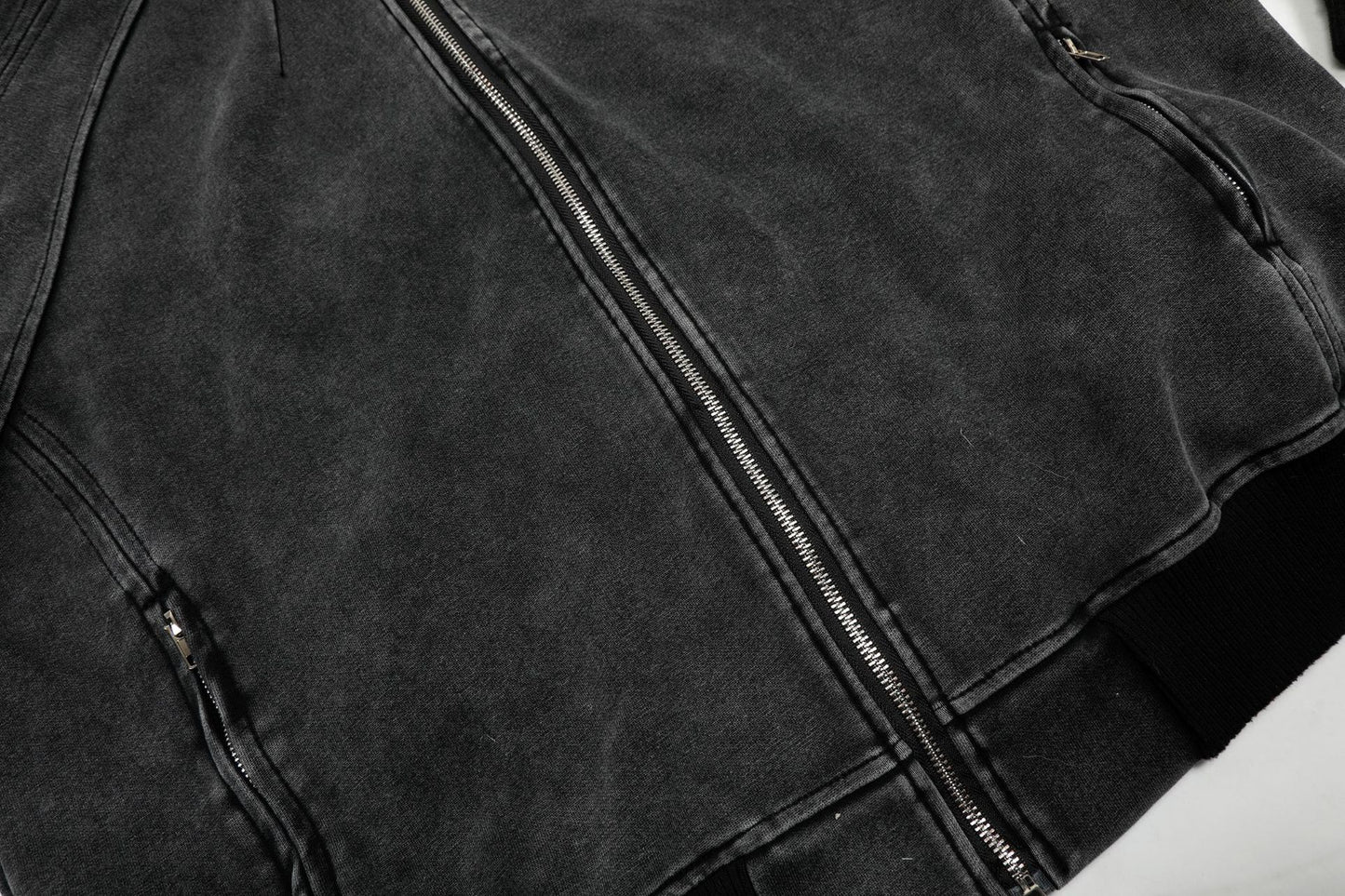 Heavyweight Washed Zipper Hoodie WN25707