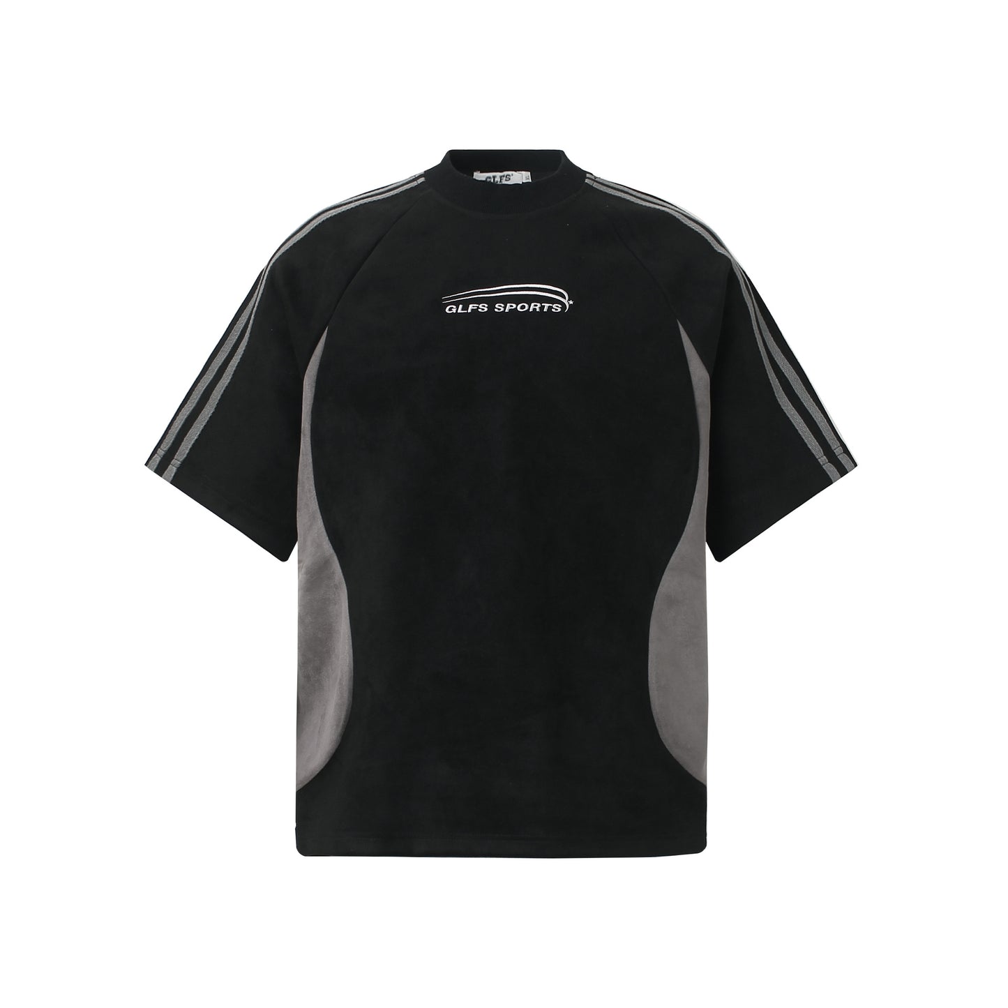 Suede Logo Oversize Short Sleeve T-Shirt WN26077