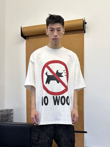 Graphic Print Oversize Short Sleeve T-Shirt WN21280