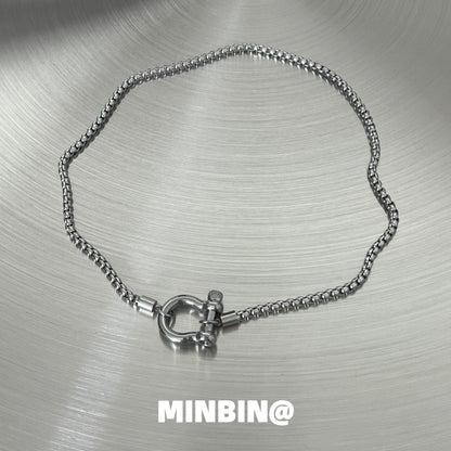 Buckle Design Necklace WN19212