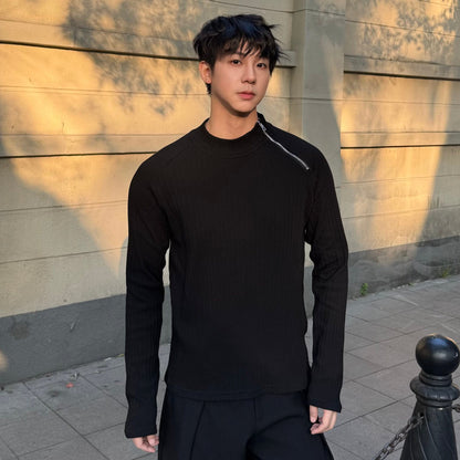 Rib Raglan Long Sleeve T-Shirt WN25189