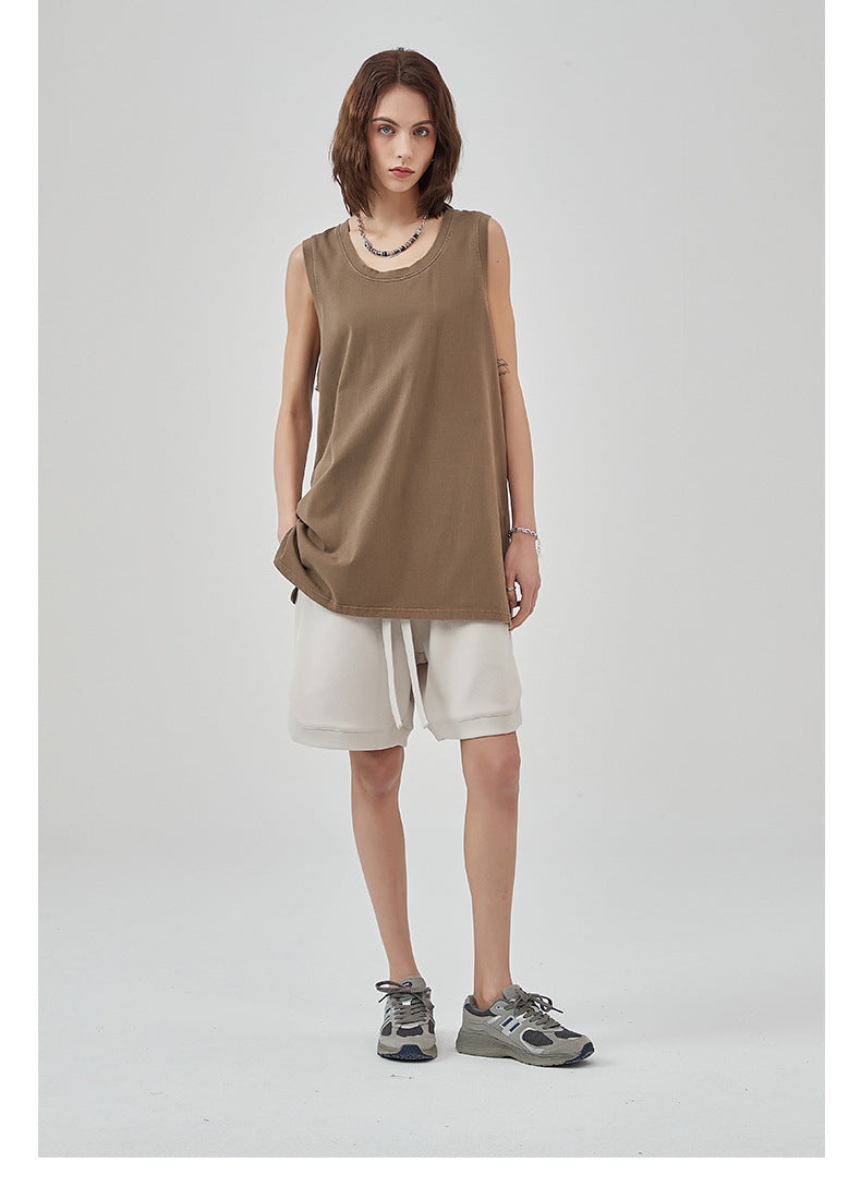 Washed Tank Top WN6641