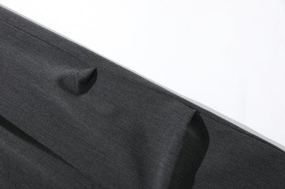 Deconstruction Pleats Curved Trousers WN26012