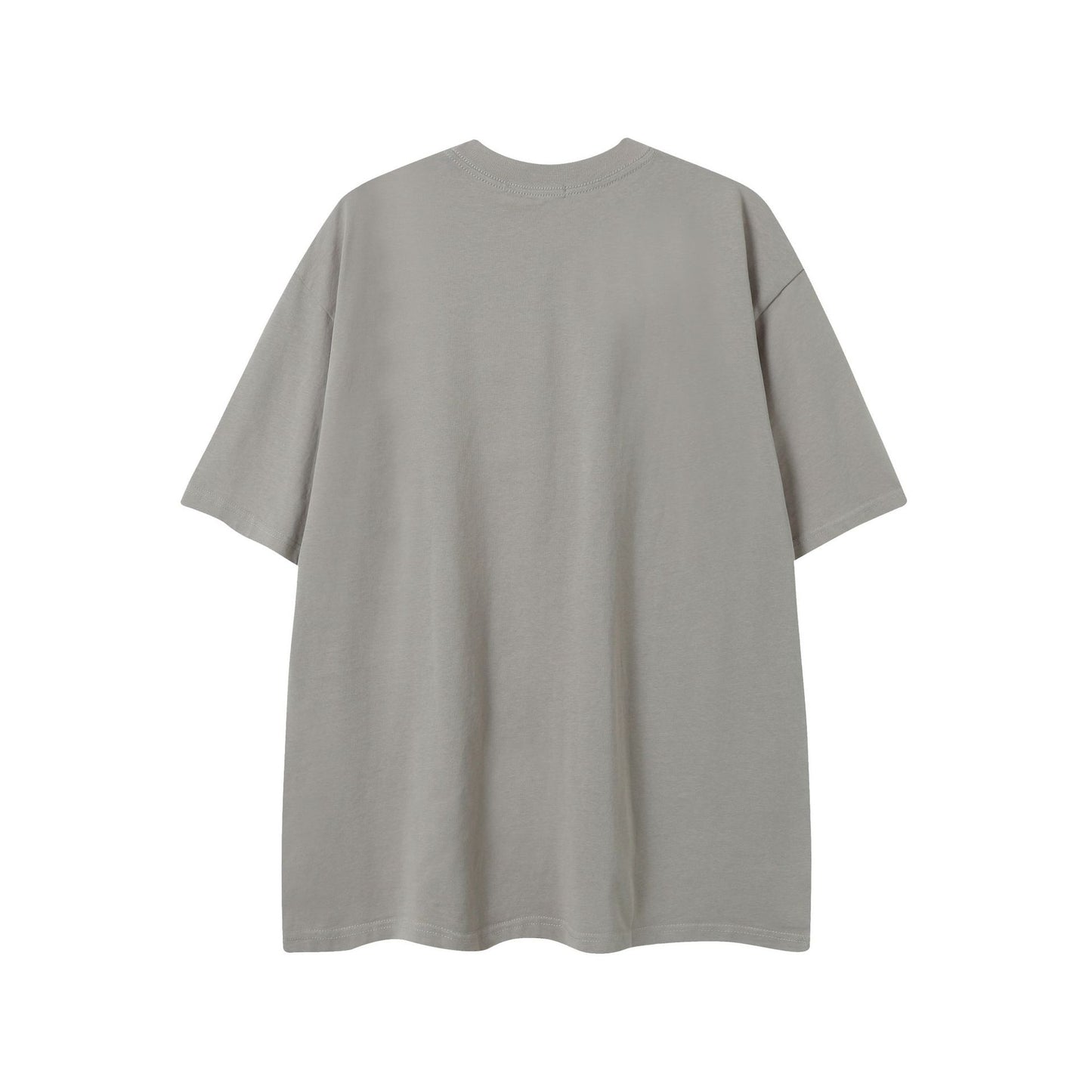 Oil Paint Washed Oversize Short Sleeve T-Shirt WN16129