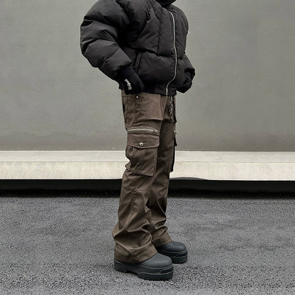 Straight Leg Cargo Pants WN19384