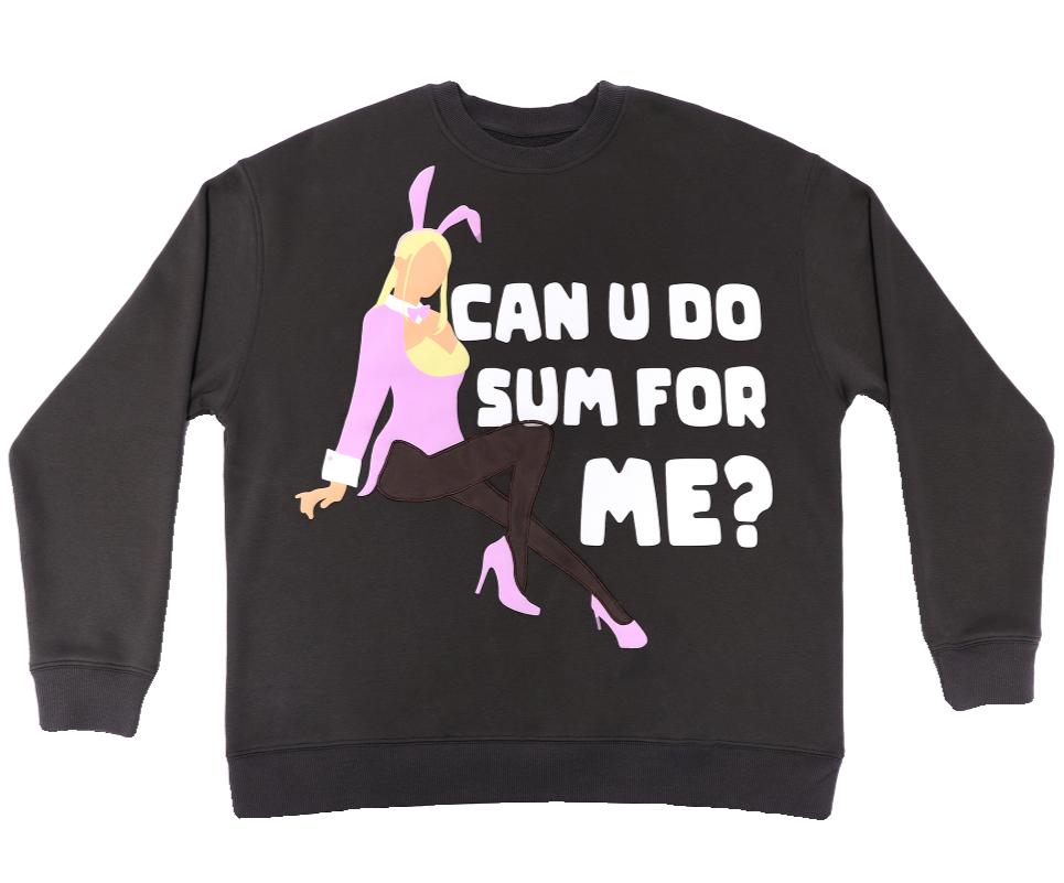 Graphic Print Heavyweight Sweatshirt WN20968