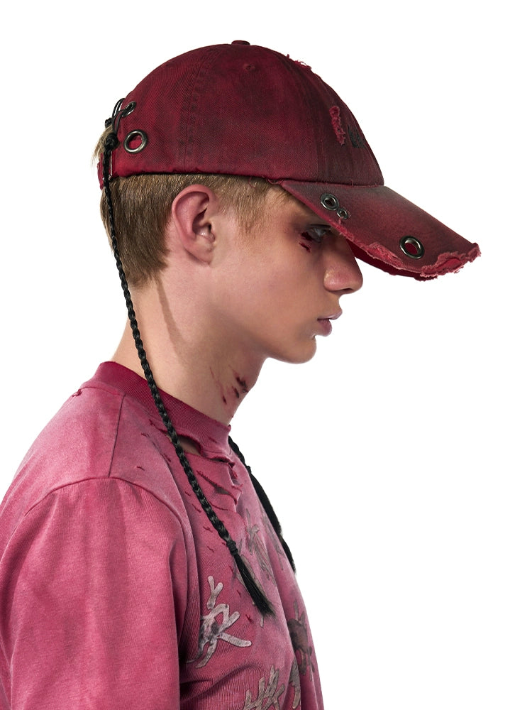 Damage Spray Wash Embroidery Cap WN18779