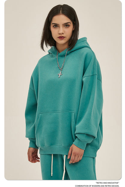 Oversize Heavyweight Hoodie & Heavyweight Sweatpants Setup WN6638-K