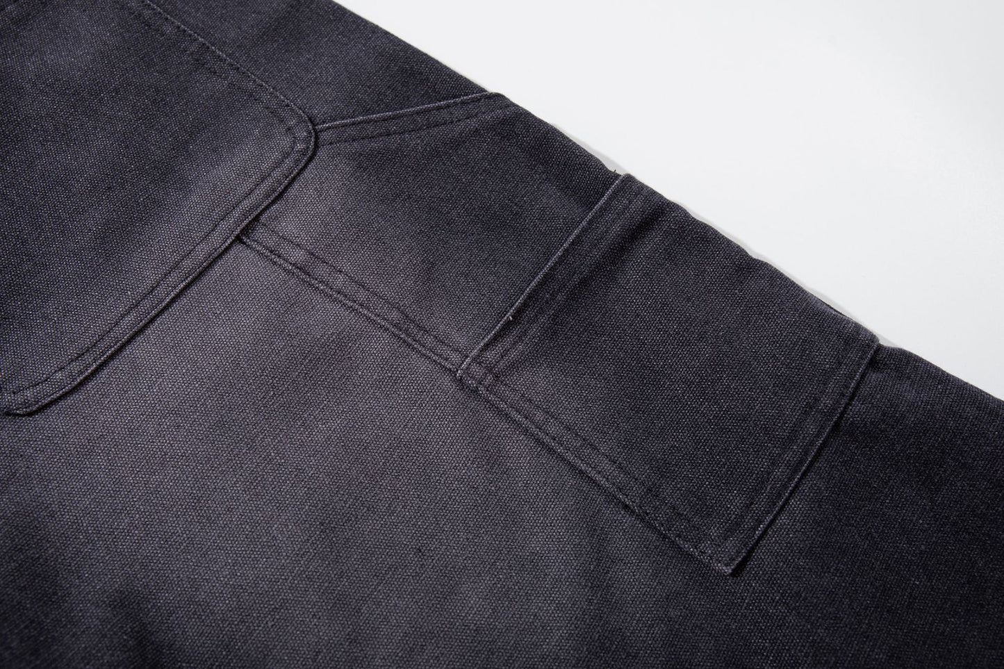 Denim Graffiti Damage Wide Leg Half Pants WN25658