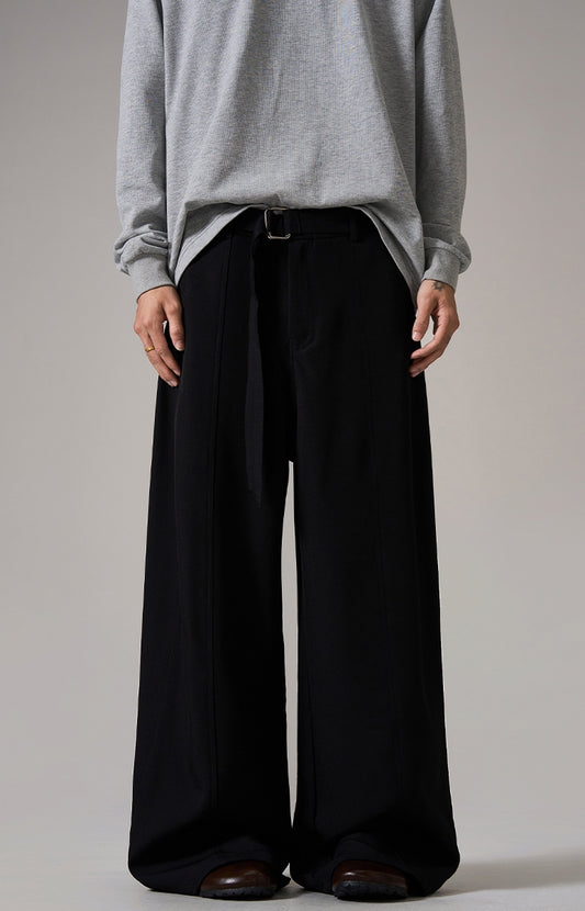 Belted Wide-leg Trousers WN8993