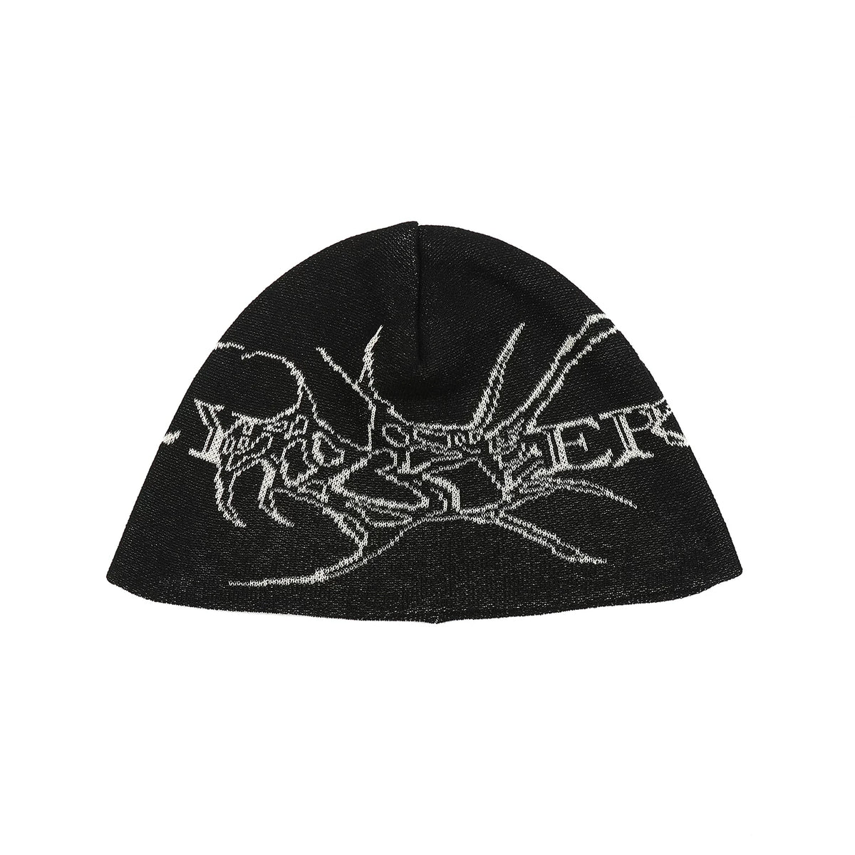 Skeleton Jacquard Knit Hat WN27456