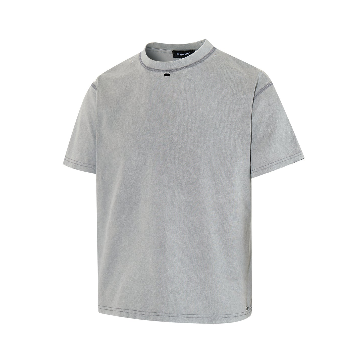 Washed Damage Short Sleeve T-Shirt WN25378