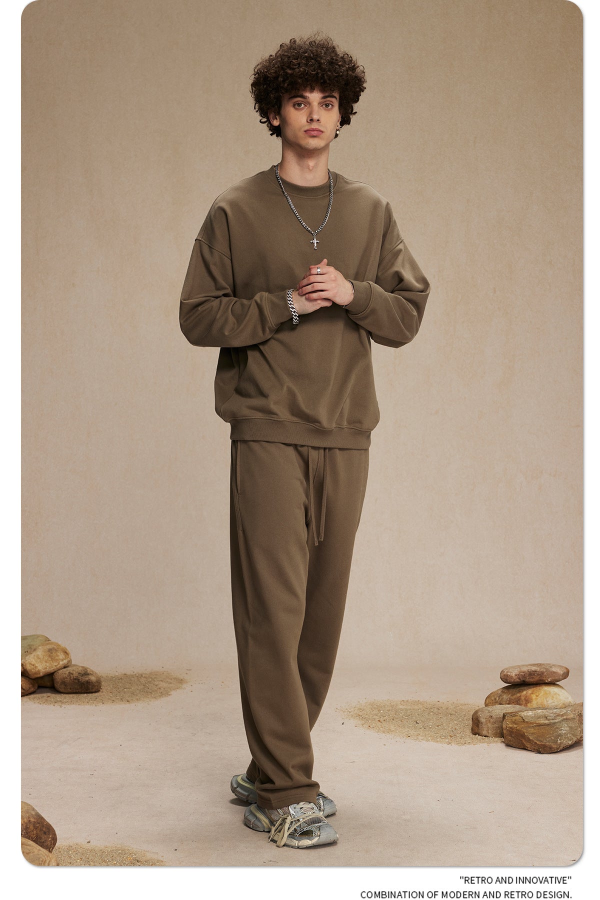 Oversize Crewneck Sweatshirt WN9972