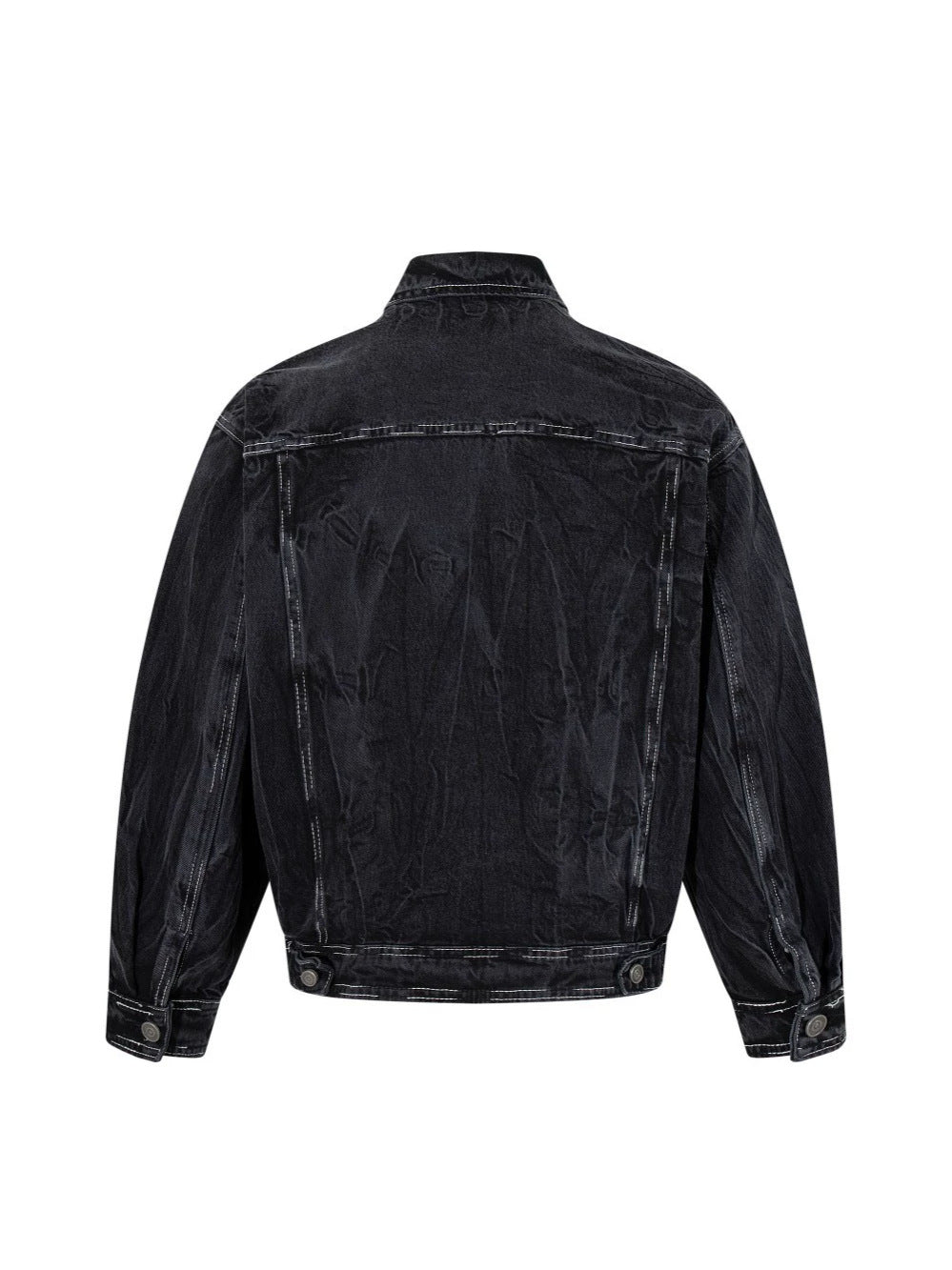Washed Pocket Detail Denim Jacket WN27964