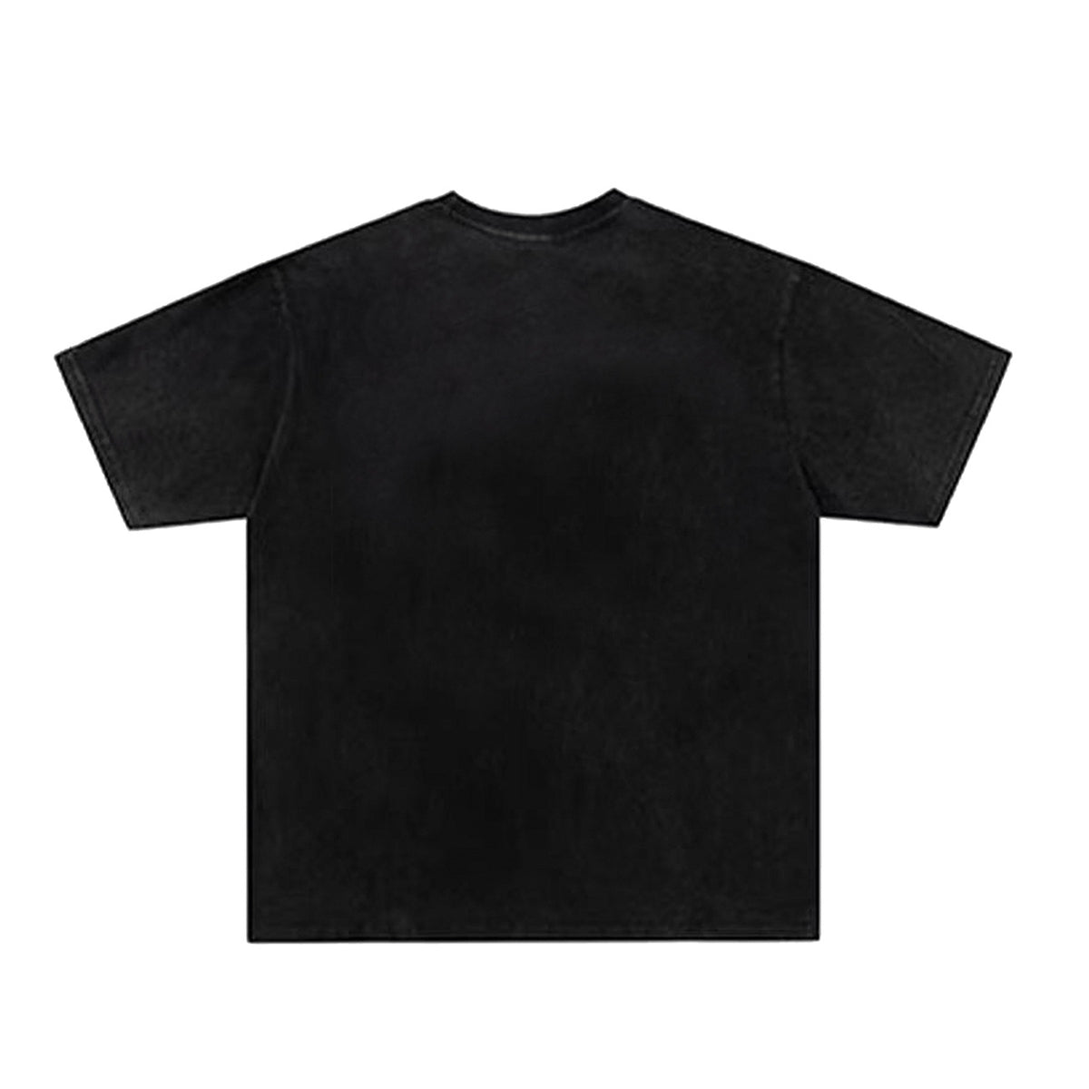 Washed Skeleton Print Oversize Short Sleeve T-Shirt WN26886