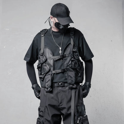 Tactical Bullet Pocket Waterproof Sleeveless Vest WN22531