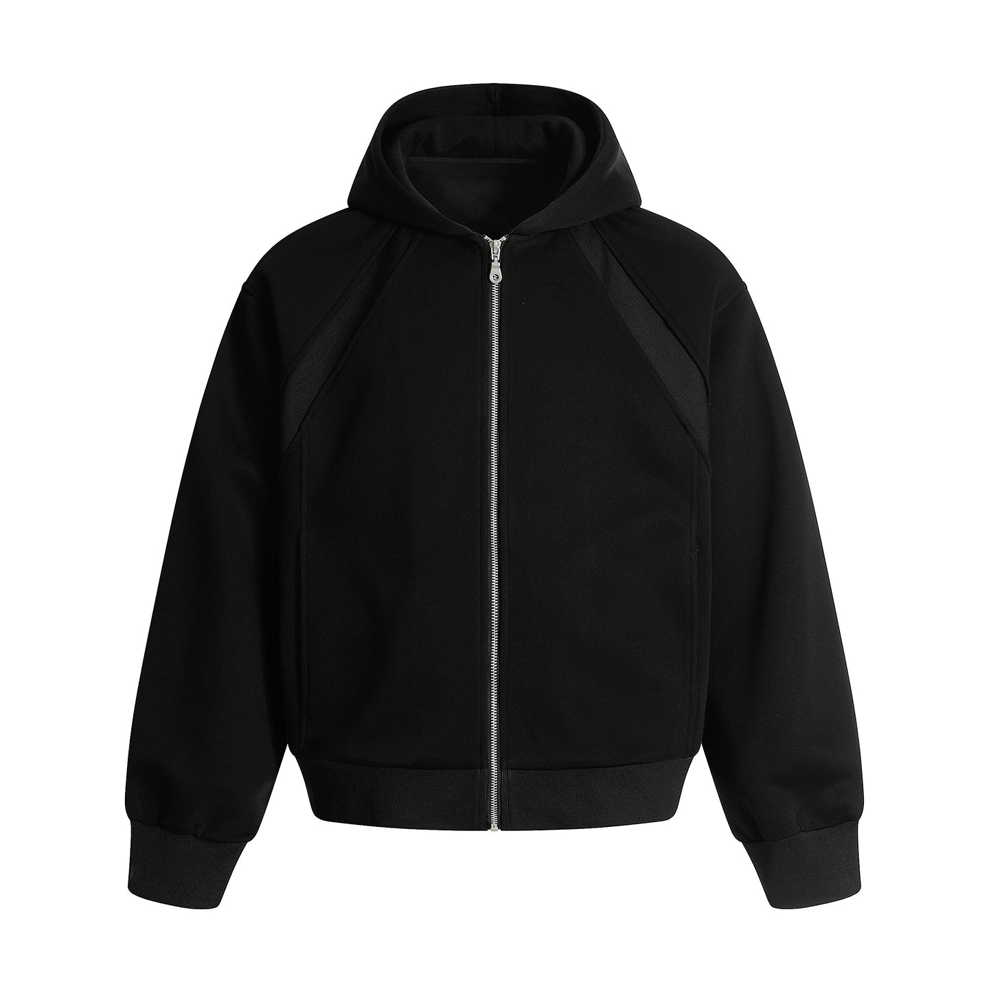 Structured Oversize Zipper Hoodie WN20575