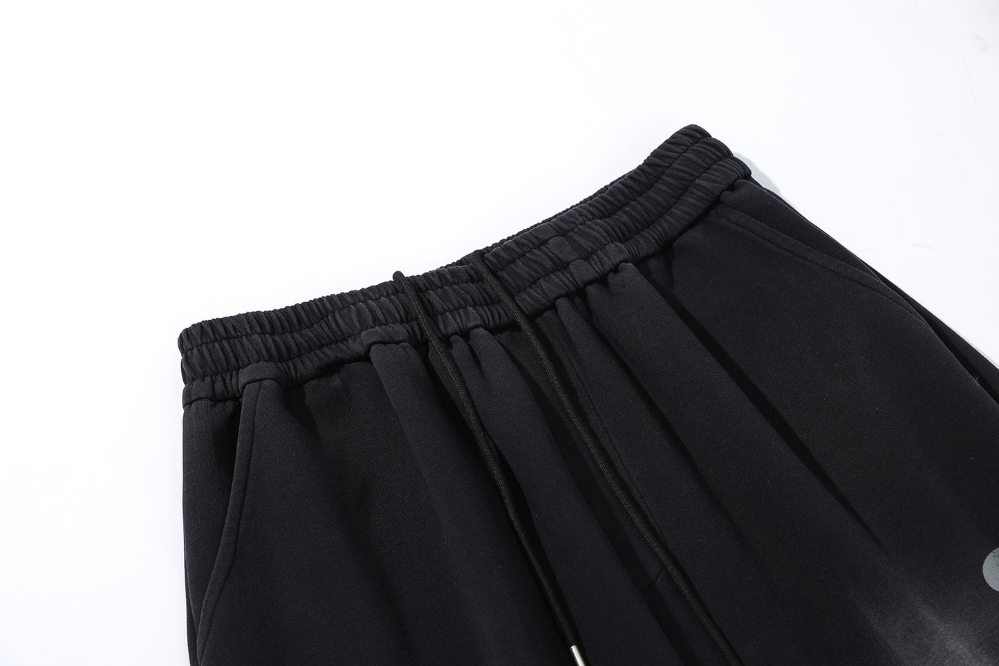 Wash Draped Wide Leg Sweatpants WN25844
