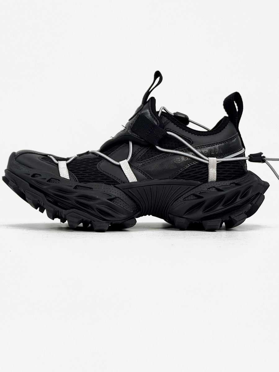 Chunky Sole Mesh Design Shoes WN19176