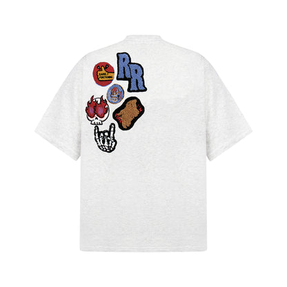 Heavyweight 8 Ball Graphic Oversize Short Sleeve T-Shirt WN26158