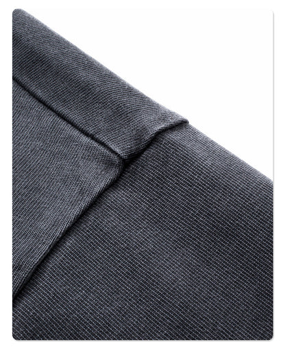 Washed Fake Layered Round Neck Long Sleeve T-Shirt WN7801