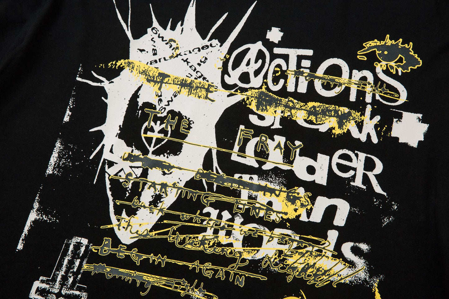 Fake Layered Graphic Print Long Sleeve T-Shirt WN25636