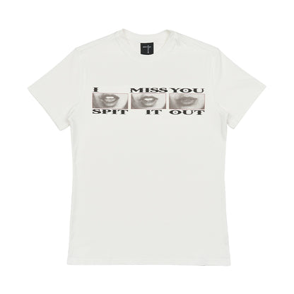 Lips Graphic Print Short Sleeve T-Shirt WN18057