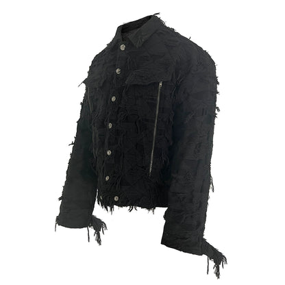 Tassel Destruction Jacket WN8550