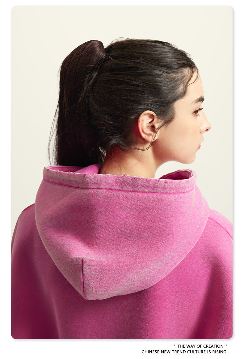 Oversize Washed Hoodie WN6460