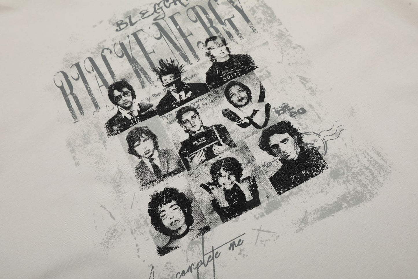 Oversize Graphic Design Short Sleeve T-Shirt WN14121