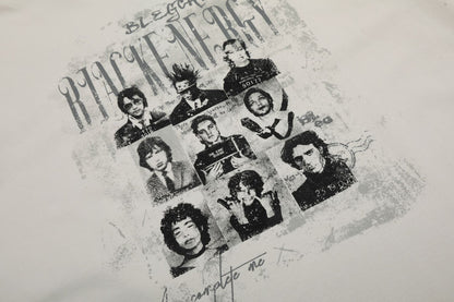 Oversize Graphic Design Short Sleeve T-Shirt WN14121