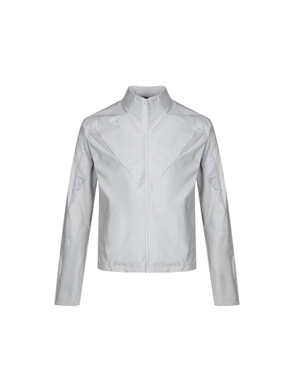 Stand Neck Quick Dry Zipper Short Jacket WN21456