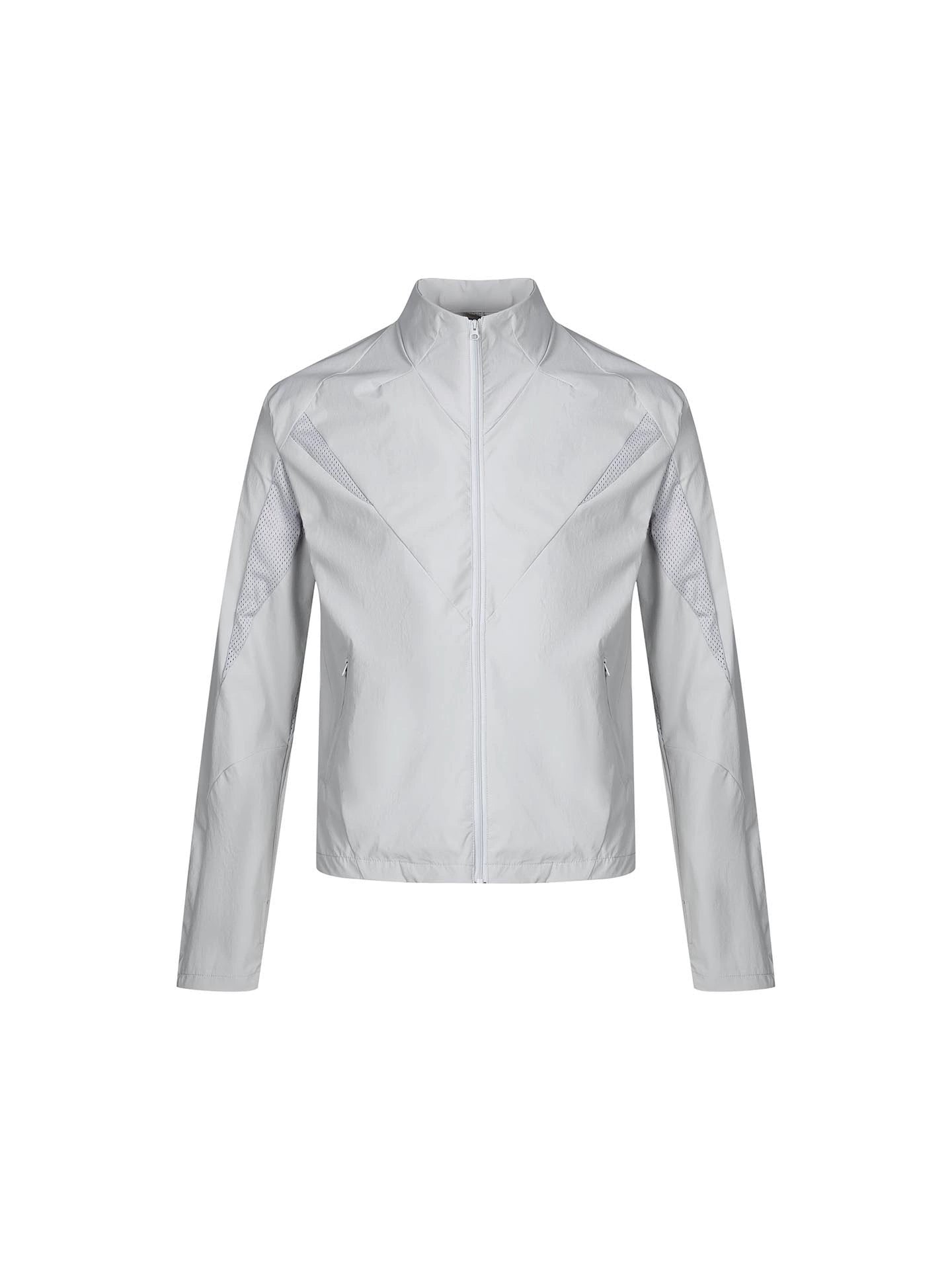 Stand Neck Quick Dry Zipper Short Jacket WN21456